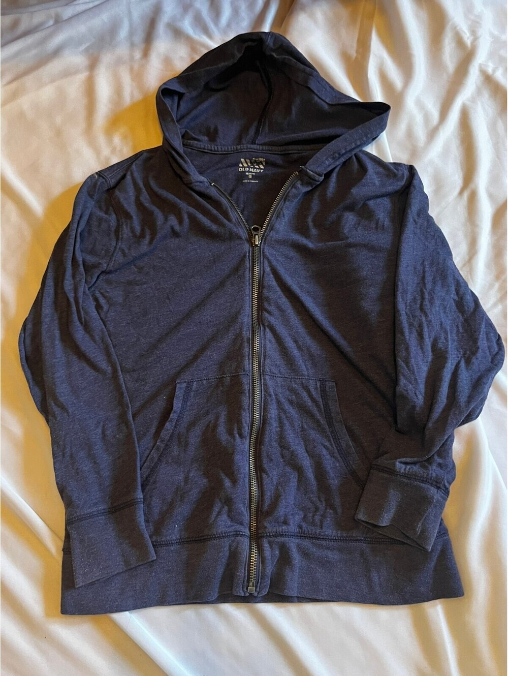 Old Navy navy zip hoodie girls